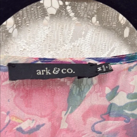 Floral Sheer Kimono Cardigan - Picture 2 of 4